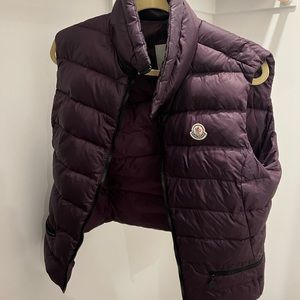 MONCLER Purple Vest